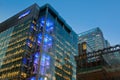 KPMG UK Head offcie in Canary Wharf