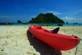 Krabi banana boat Royalty Free Stock Photo