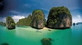 Krabi is famous for its scenic view and breathtaking Beaches and Islands. Generative AI