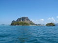 Krabi islands and sea, Thailand Royalty Free Stock Photo