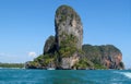 Krabi limestone rock formations, Thailand Royalty Free Stock Photo