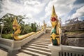 Krabi, Thailand - December 26, 2016 : Kaew Korawaram Temple. Krabi, Thailand.