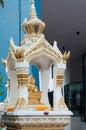 Golden Brahma household shrine at town of Aonang