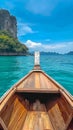 Krabi voyage Private longtail boat journey in Thailand, Asia destination