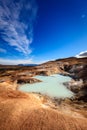 Krafla volcanic field Royalty Free Stock Photo