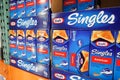 Kraft American singles at store
