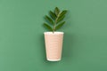 Kraft paper coffee cup - biodegradable, compostable paper utensils for hot beverages