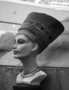31.08.2022. Kragujevac, Serbia. Indoor photoshoot Statue of Ancient Egyptian Museum , bust of the Cleopatra