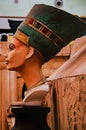 31.08.2022. Kragujevac, Serbia. Indoor photoshoot Statue of Ancient Egyptian Museum , bust of the Cleopatra