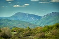 Kraishte mountains, Bulgaria, in spring