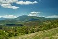 Kraishte mountains, Bulgaria, in spring