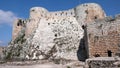 Krak des Chevaliers. Syria Royalty Free Stock Photo