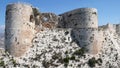 Krak des Chevaliers. Syria Royalty Free Stock Photo