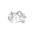Kraken logo icon illustration