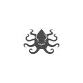 Kraken logo icon illustration