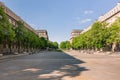 Krakow. Communist architecture of Nowa Huta, Central Square