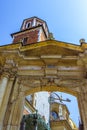 Krakow (Cracow)- Poland- Wawel Cathedral- gate Royalty Free Stock Photo