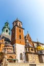 Krakow (Cracow)- Poland- Wawel Cathedral Royalty Free Stock Photo