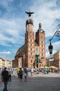 Krakow Glowny, Saint Mary`s Basilica, Poland