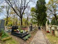 Krakow, historic cemetery