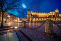 Krakow Main Market Place Royalty Free Stock Photo