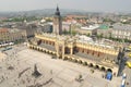 Krakow Market Square Royalty Free Stock Photo