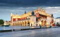 Krakow Market Square, Poland at night Royalty Free Stock Photo