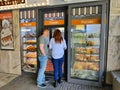 Charming local bakery in Poland, serving freshly baked donuts and pastries