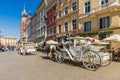 Krakow medieval Old Town Main Square