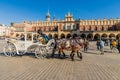 Krakow medieval Old Town Main Square