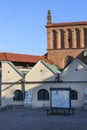 15th century Old Synagogue in Jewish quarter on Szeroka Street, Krakow, Poland Royalty Free Stock Photo