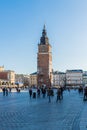 Krakow medieval Old Town Main Square