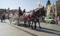 Krakow square, krakÃÂ³w old town