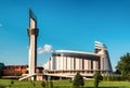 Sanctuary of Divine Mercy in Lagiewniki in city Krakow, Poland Royalty Free Stock Photo