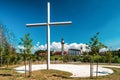 Sanctuary of Divine Mercy in Lagiewniki in city Krakow, Poland Royalty Free Stock Photo