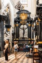 Royal tombs in Wawel cathedral in Krakow in Poland