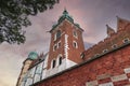Wawel Cathedral in Krakow, Poland Royalty Free Stock Photo