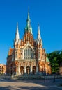 St. Joseph`s Church, Podgorze district in Krakow, Poland Royalty Free Stock Photo