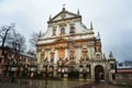 Krakow, Poland - February 23, 2016: The Church of Saints Peter and Paul in the Old Town district of KrakÃÂ³w, Poland Royalty Free Stock Photo