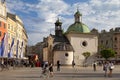 Church of Saint Wojciech in Krakow Royalty Free Stock Photo