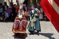 Krakow, Poland: Lajkonik Procession Royalty Free Stock Photo