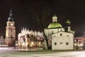 KRAKOW, POLAND - MARCH 04, 2016: The Church of St. Adalbert or the Church of St. Wojciech Royalty Free Stock Photo