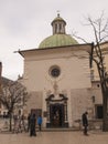 KRAKOW, POLAND - March 29, 2015: The Church of St. Adalbert, Kro Royalty Free Stock Photo