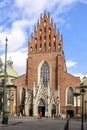 KRAKOW, POLAND - MARCH 19, 2016: The Holy Trinity church, Dominican order Royalty Free Stock Photo