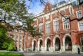 KRAKOW, POLAND - MAY 17, 2017: The Jagiellonian University. Main building - Collegium Novum Royalty Free Stock Photo