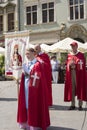 Corpus Christ Procession, Krakow, Poland, Europe Royalty Free Stock Photo