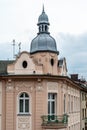 Krakow, Poland - Ornamented historical building, high angle view