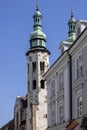 Medieval Church of St. Andrew located at Grodzka Street in the Old Town, Krakow, Poland Royalty Free Stock Photo