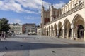 Renaissance medieval Cloth Hall located at Main Square in the Old Town, Krakow, Poland Royalty Free Stock Photo