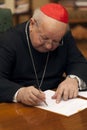 Krakow , Poland : September 2016 Stanislaw Dziwisz Polish prelate of the Catholic Church. Archbishop of Krakow
